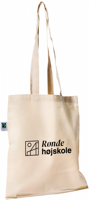 Clique - Rønde Højskole Tote Bag - Natur farvet