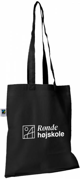 Clique - Rønde Højskole Tote Bag - Czarny