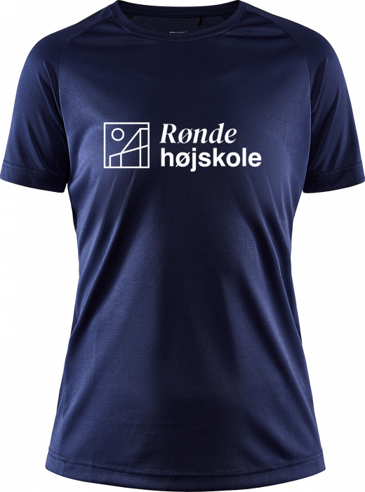 Craft - Rønde Højskole Running T-Shirt Women - Navy blue