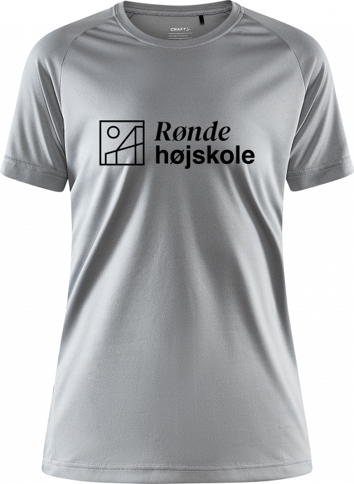 Craft - Rønde Højskole Running T-Shirt Women - Grey