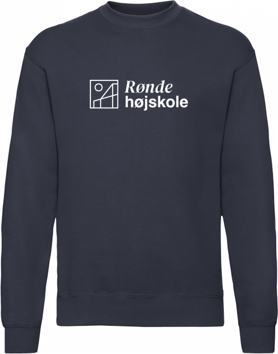 Fruit of the loom - Rønde Højskole Classic Sweatshirt - Deep Navy