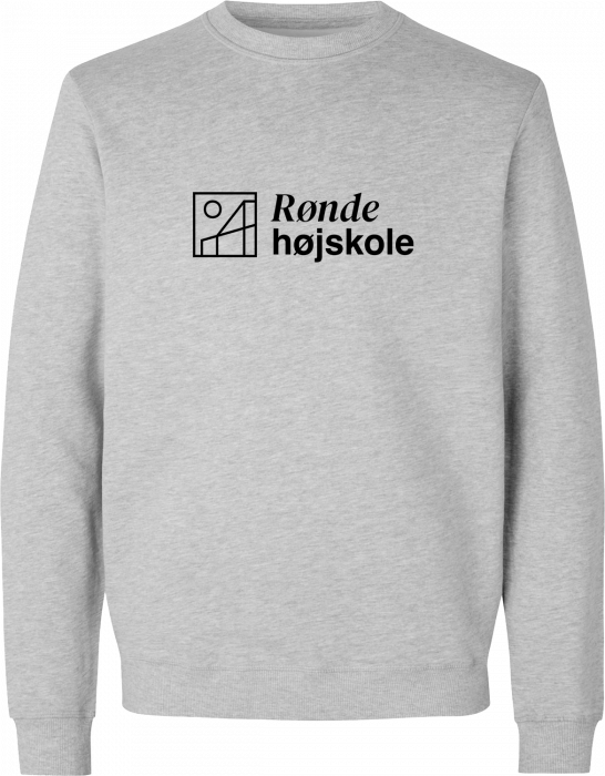 ID - Rønde Højskole Sweatshirt Men - Grey Melange